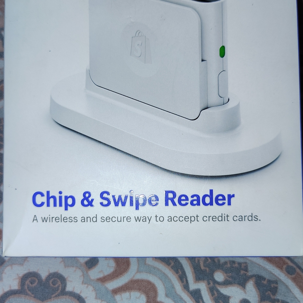 White Chip & Swipe Reader